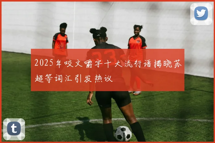 2025年咬文嚼字十大流行语揭晓苏超等词汇引发热议
