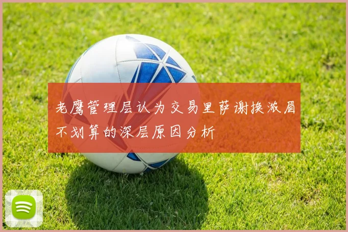 老鹰管理层认为交易里萨谢换浓眉不划算的深层原因分析